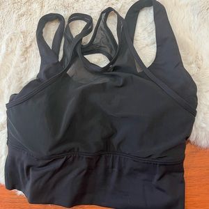 Lululemon Sports Bra Black Size 6
